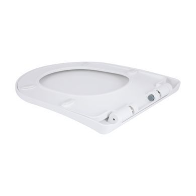 фотографія Унітаз-моноблок підлоговий Qtap Swan Ultra Quiet безобідковий з сидінням Soft-close WHITE QT16226080AW