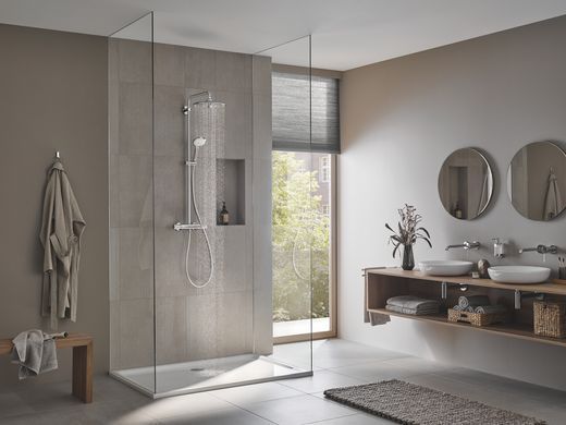 фото Душова система з термостатом для душа Grohe Euphoria System (27296003)