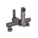 фото Смеситель для ванны Brinex Pure 006 с поворотным изливом (с душевым гарнитуром) Gunmetal Black BRIPUR006GRP