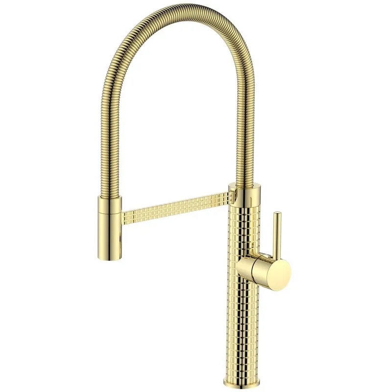 фото Змішувач для кухні Mixxus Premium Spark 017 GOLD (MI6972)