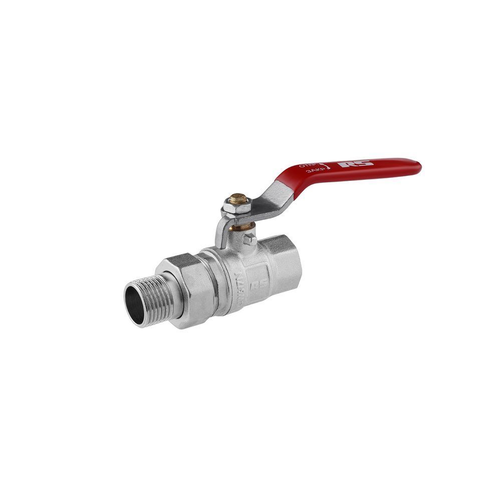 фотографія Кран-американка STA "Premium" (DN) 15 PN40 ручка, никель используется для открытия/перекрытия протока воды в системах отопления и водоснабжения. Преимуществом данного крана является наличие муфты типа &laquo;американка&raquo;, позволяющее получить быстроразъёмное сое
