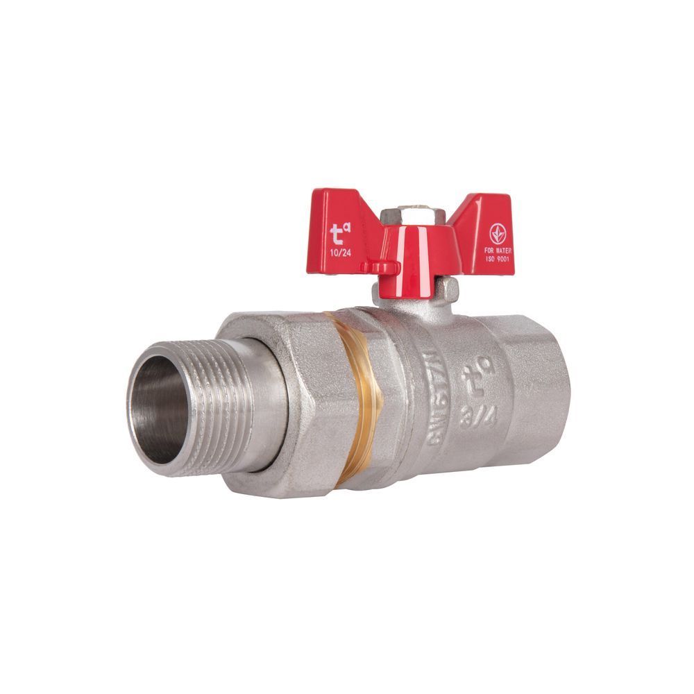 фотографія Кран кульовий "Американка" Thermo Alliance Standart прямий 3/4" ВЗ SD220W20