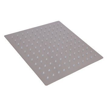 фото Потолочная лейка Lidz (248х248х45) для душевых систем Kubis, Helix Nickel LDKUB2482484549512