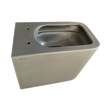 фото Унітаз підвісний Mixxus Premium QUADRO-0305-R GRAY 510x350x345mm система змиву RIMLESS (MP6656)