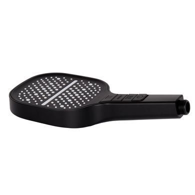 фотографія Лейка для ручного душа Qtap Rucni 130x130 мм QTRUC125BLM45957 Black Matt
