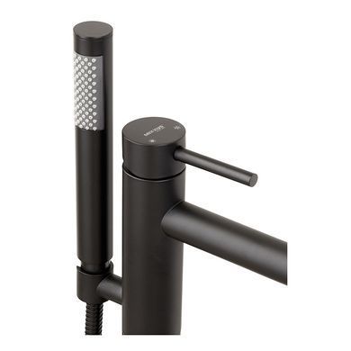 фото Змішувач для ванни Mixxus FLO-009-B Black (MI6018)