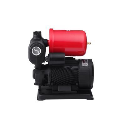 фотографія Насосная станция Pumpman TGPB125C Нmax 35м Qmax 2,4куб.м 370Вт бак 2л &ndash; это самовсасывающий электронасос с производительностью до 55 л/мин, бак-аккумулятор для воды емкостью 24 литра и реле давления. Водозабор может быть выполнен из открытых водоемов, кол