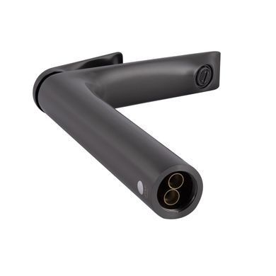 фотографія Змішувач для раковини Qtap Vlasta New високий QTVLA269GMB45653 Gunmetal Black PVD