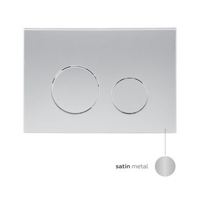 фотографія Панель змиву для унітаза Qtap Nest QT0111M11111SAT