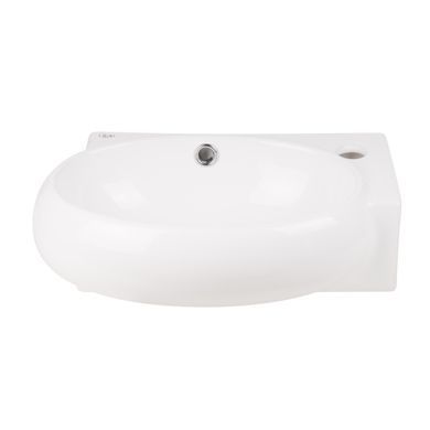 фотографія Раковина Qtap Leo 420x280x150 White QT11115011RWN