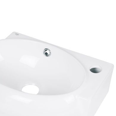 фотографія Раковина Qtap Leo 420x280x150 White QT11115011RWN
