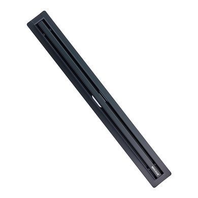 фотографія Душовий трап з нерж. сталі SUS304 Mixxus Drain-05-50-Slim Black (30x500мм) (Чорний) (MI6168)