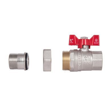 фотографія Кран кульовий "Американка" Thermo Alliance Standart прямий 3/4" ВЗ SD220W20