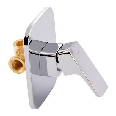 фото Смеситель для душа Qtap Namesti скрытого монтажа QTNAM6025102NC Chrome