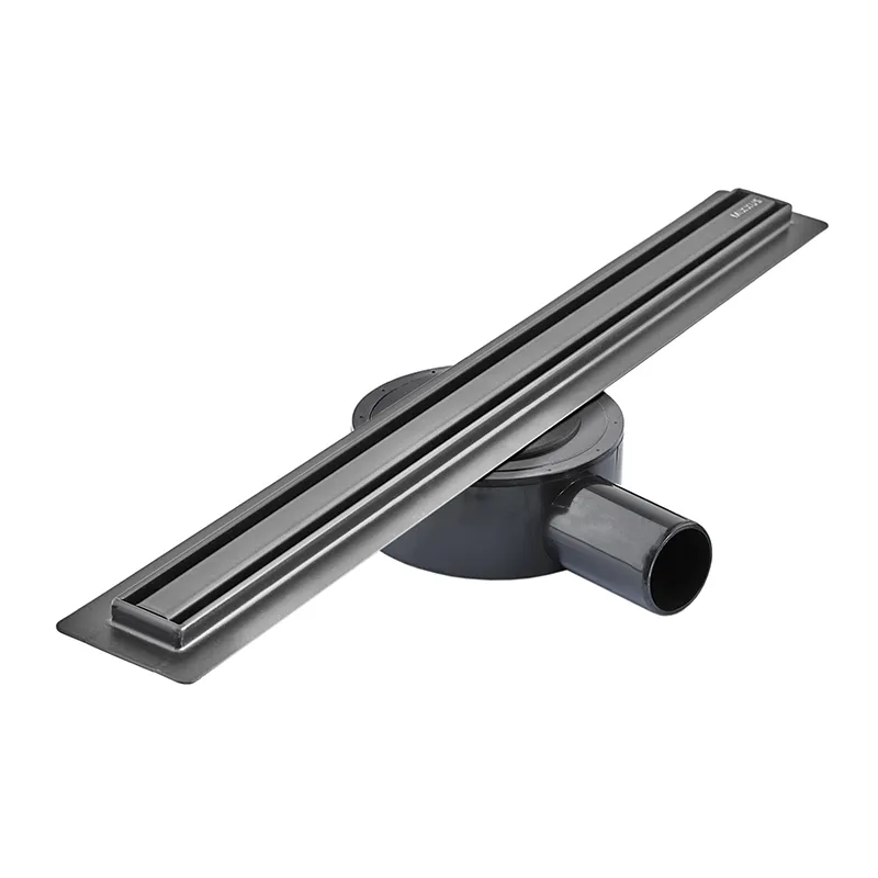 фотографія Душовий трап з нерж. сталі SUS304 Mixxus Drain-05-50-Slim Black (30x500мм) (Чорний) (MI6168)