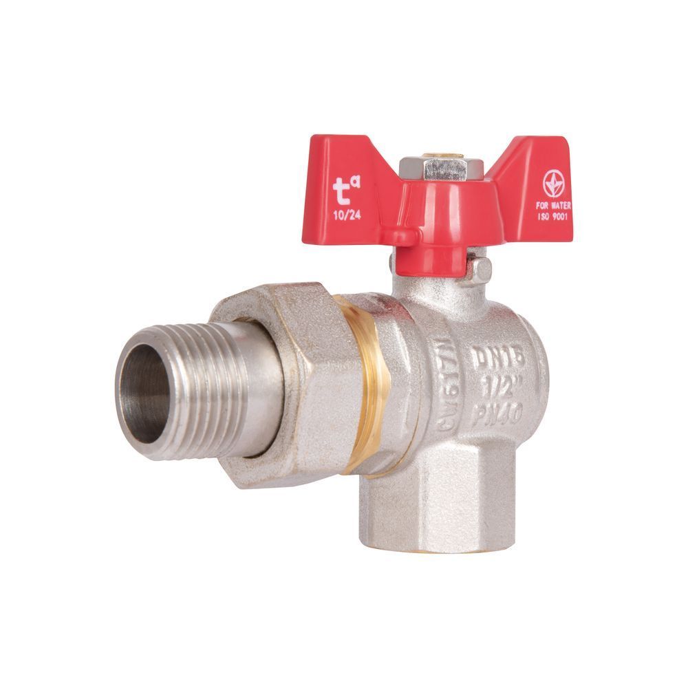 фотографія Кран кульовий "Американка" Thermo Alliance Standart кутовий 1/2" ВЗ SD222W15