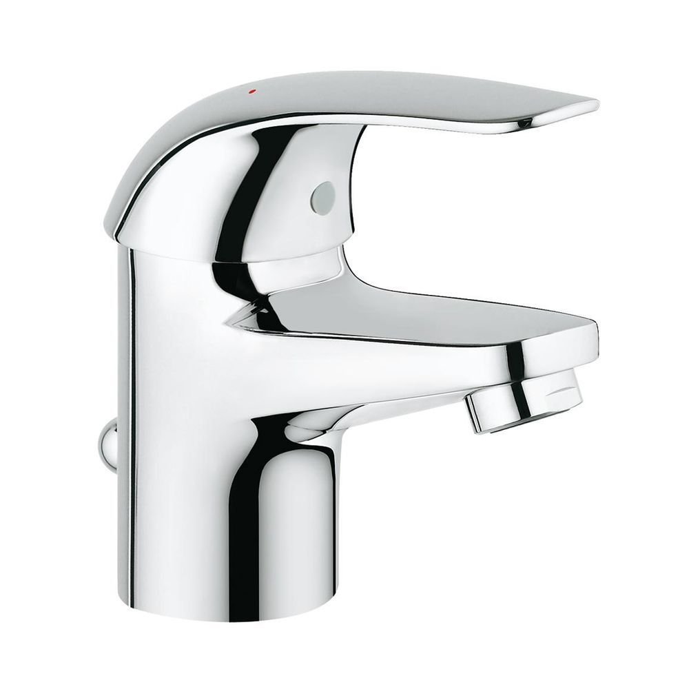 фото Смеситель для раковины Grohe Euroeco S-Size 23262000 с донным клапаном
