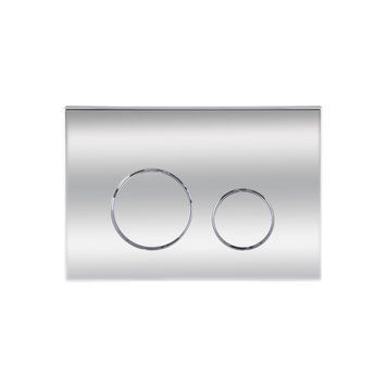 фото Панель смыва для унитаза Qtap Nest QT0111M11112CRM