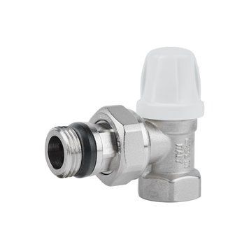 фотографія Кран радіаторний Icma 1/2" з антипротіканням кутовий без ручки №952