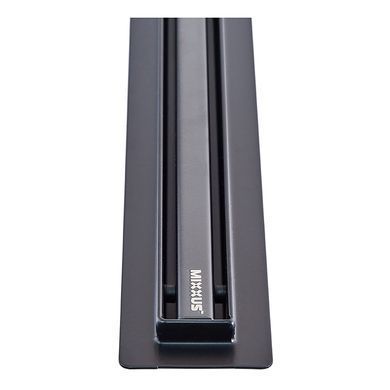 фотографія Душовий трап з нерж. сталі SUS304 Mixxus Drain-05-60-Slim Black (30x600 мм) (Чорний) (MI6169)