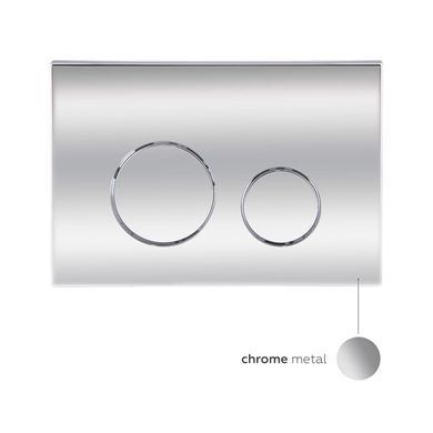 фото Панель смыва для унитаза Qtap Nest QT0111M11112CRM