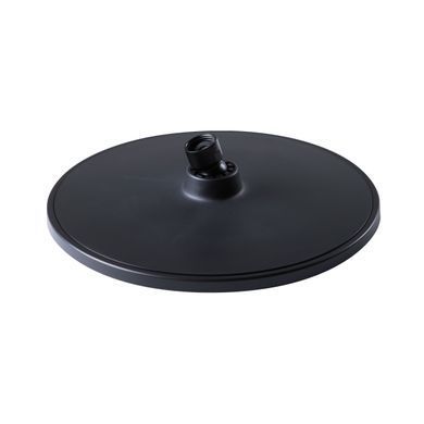 фото Лейка для верхнего душа Qtap Hlavova 230 мм округлая QTHLAVA228O1ZBB Black Matt