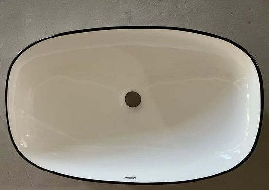 фото Раковина накладна Mixxus Premium DIVERSE-0111 EDGE BLACK 600х380х140mm (MP6562)