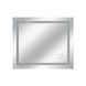 Дзеркало Qtap Mideya 800х700 з LED-підсвічуванням Touch, з антизапотіванням, з димером, рег. яскравості Reverse QT2078NCF8070W