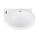 Раковина Qtap Leo 420x280x150 White з донним клапаном QT11115011LW