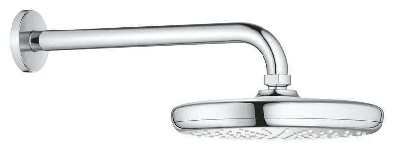 фото Верхній душ з настінним кронштейном Grohe New Tempesta Classic (26411000)