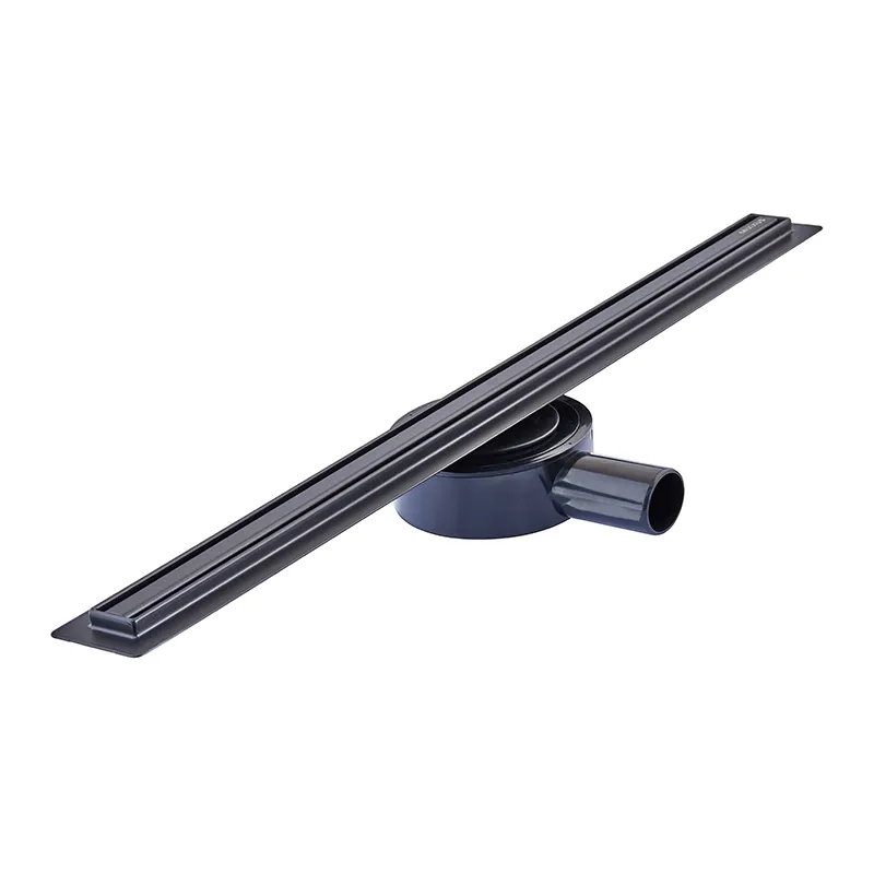 фотографія Душовий трап з нерж. сталі SUS304 Mixxus Drain-05-60-Slim Black (30x600 мм) (Чорний) (MI6169)