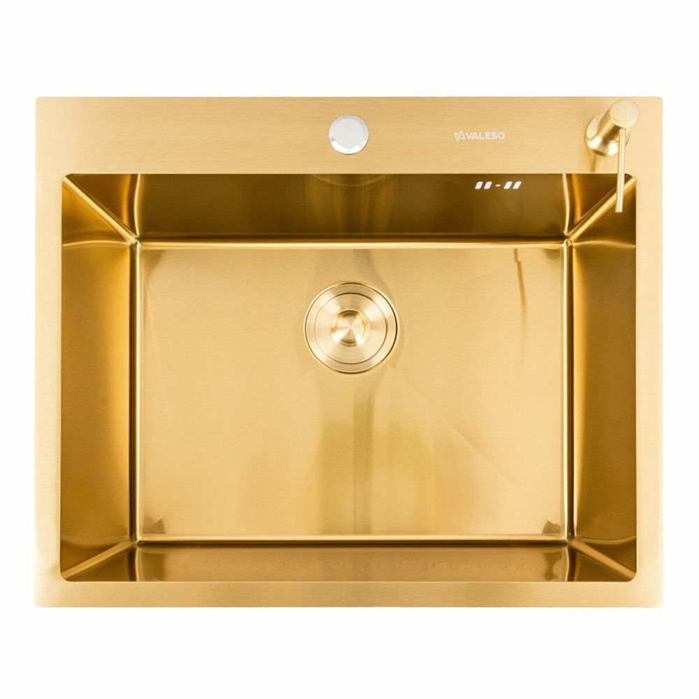 фото Мийка PVD Gold Valeso Handmade 60*50