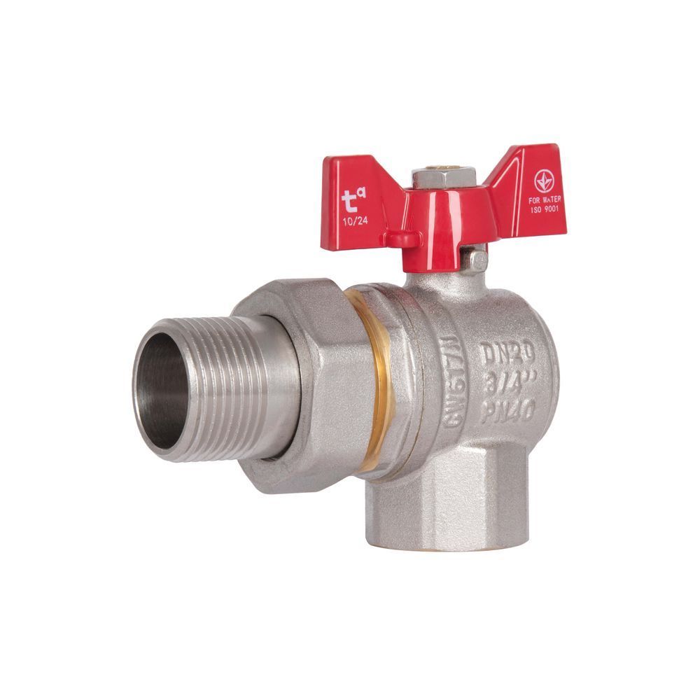 фотографія Кран кульовий "Американка" Thermo Alliance Standart кутовий 3/4" ВЗ SD222W20