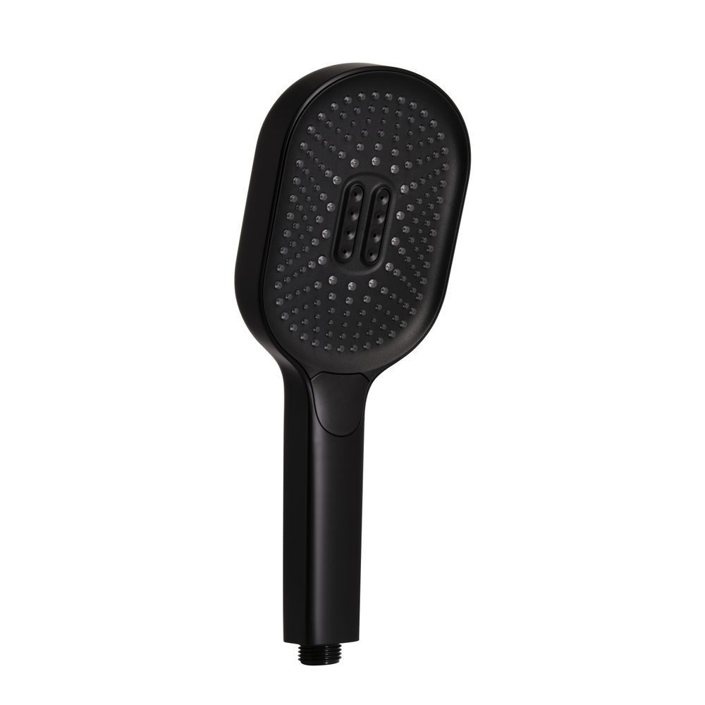фото Лейка для ручного душа Qtap Rucni 140*110 мм QTRUC125BLM45961 Black Matt