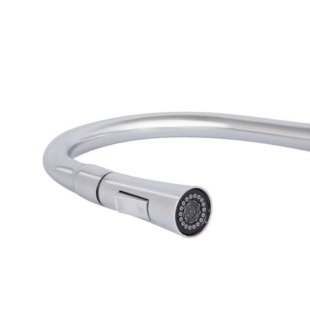 фото Смеситель для кухни Qtap Vlasta New с выдвижным изливом QTVLA344CRM45646 Chrome