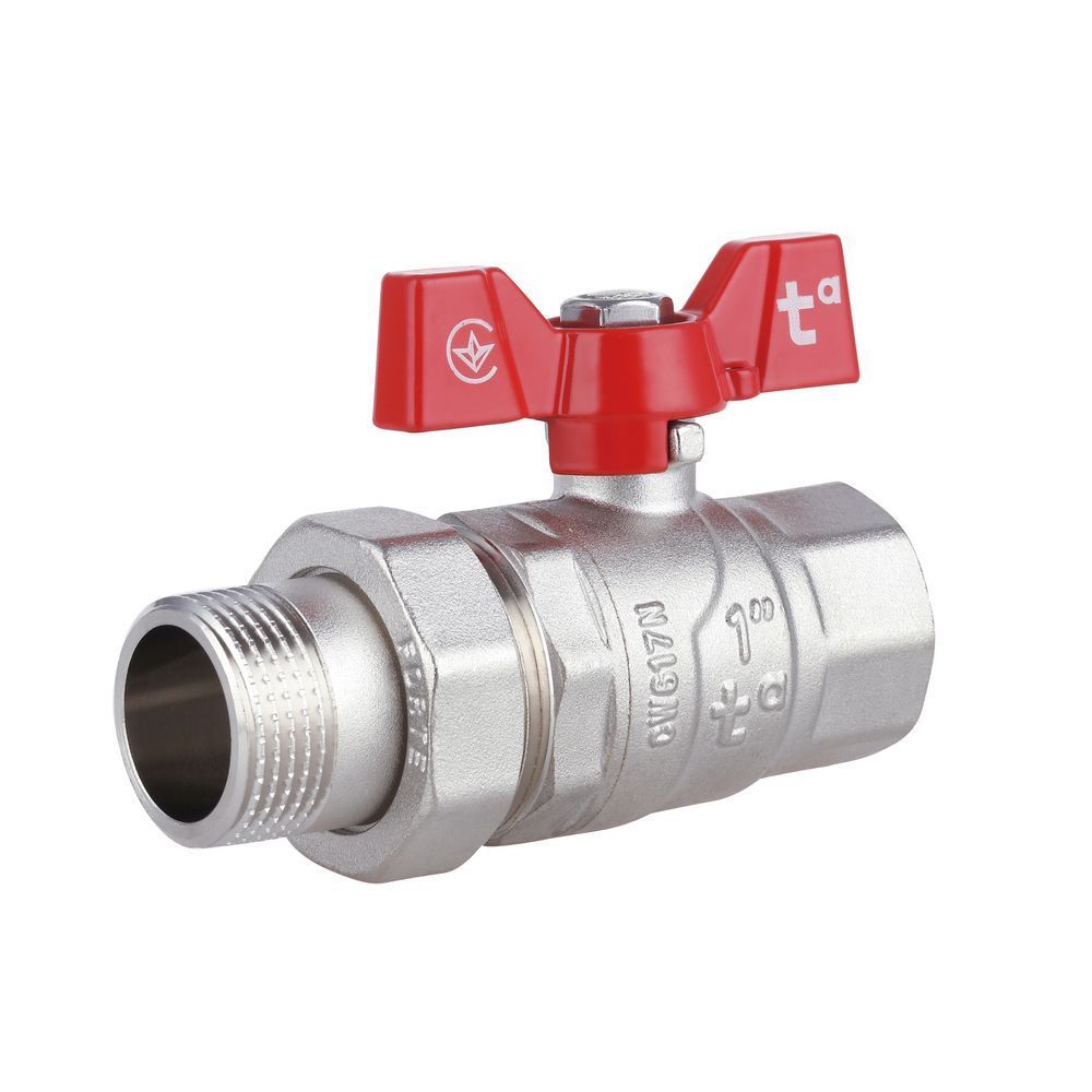 фотографія Кран кульовий "Американка" Thermo Alliance Forte 1" прямий SF220W25