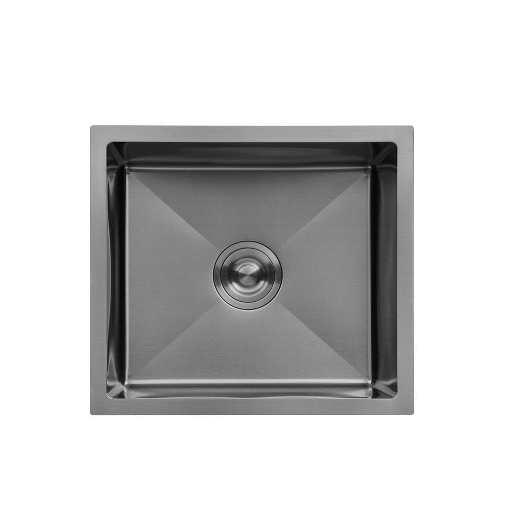 фото Кухонна мийка Kroner KRP Schwarze - 4843HM PVD (3.0/1.0 мм)