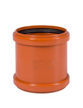 фото Муфта двойная Dn 125 Ostendorf KG (PVC)