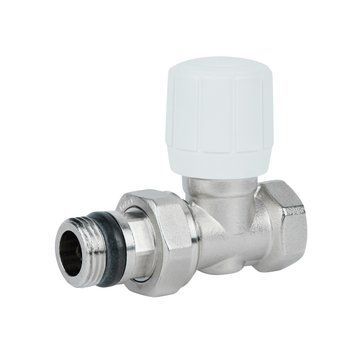 фотографія Кран радіаторний Icma 1/2" з антипротіканням прямий №954
