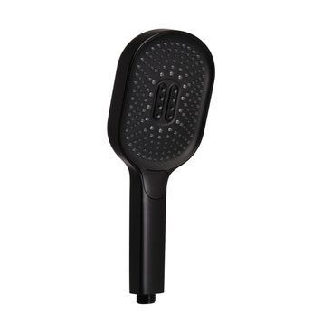 фотографія Лейка для ручного душа Qtap Rucni 140*110 мм QTRUC125BLM45961 Black Matt