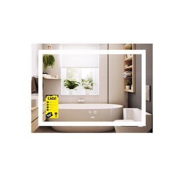 фото Зеркало Lidz Kubis (KU1) 700х500 с LED-подсветкой Touch, с антизапотеванием, с диммером, рег. яркости LD78LF90448485