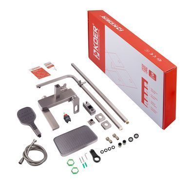 фотографія Душова колона із змішувачем Koer KB-56031-07, 3 функції (KR5440)