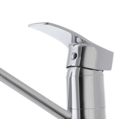 фотографія Змішувач для умивальника HAIBA ONIX 555-15CM NUT (Колір хром) (HB0324)