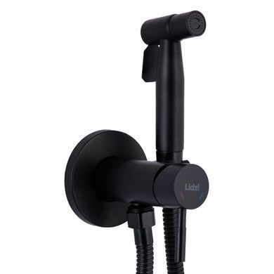 фотографія Набір для гігієнічного душу Lidz Aria 111 Black LDARI111BLA46107 округлий