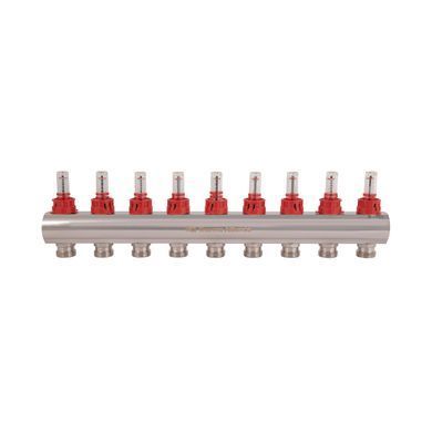 фото Коллектор с расходомерами Thermo Alliance Standart 1" 9 выходов SD235W9