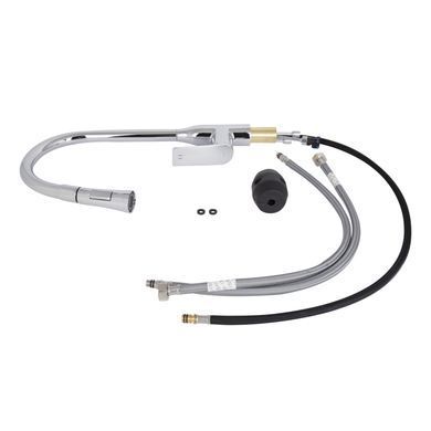 фото Смеситель для кухни Qtap Vlasta New с выдвижным изливом QTVLA344CRM45646 Chrome