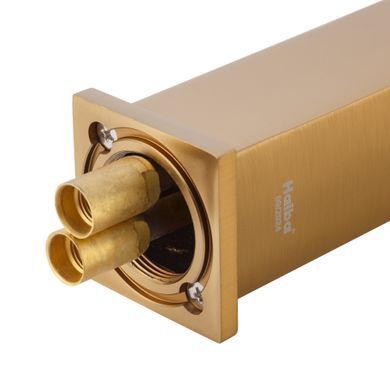 фотографія Змішувач для умивальника Haiba GAUDI 001 (HIGH) BRUSHED GOLD (HB9597)