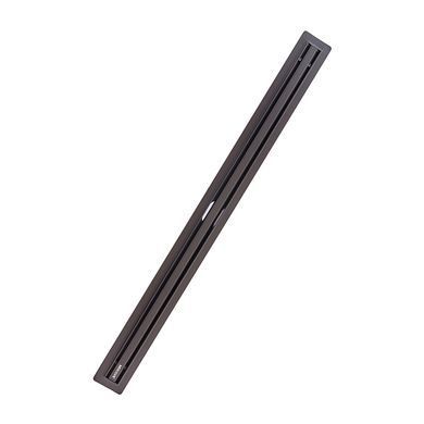 фото Душовий трап з нерж. сталі SUS304 Mixxus Drain-05-70-Slim Black (30x700 мм) (Чорний) (MI6170)