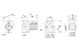 Циркуляционный насос Grundfos UPS 65-180 F 340 3x400-415V PN6/10 (96402316)
