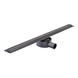 Душовий трап з нерж. сталі SUS304 Mixxus Drain-05-70-Slim Black (30x700 мм) (Чорний) (MI6170)